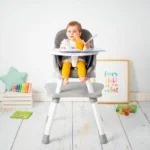 bebe sentado en la trona multifuncion 5 en 1 de olmitos